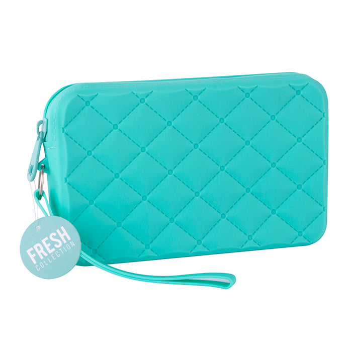 Bolsa Pequena Silicone Rectangular Fresh Turquesa*