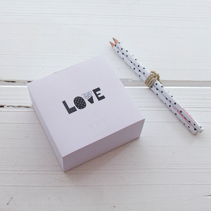 Bloco 10 x 10 Big Love