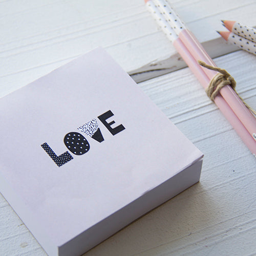 Bloco 10 x 10 Small Love