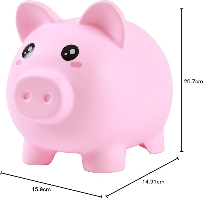 Porco Mealheiro Piggy Bank Rosa