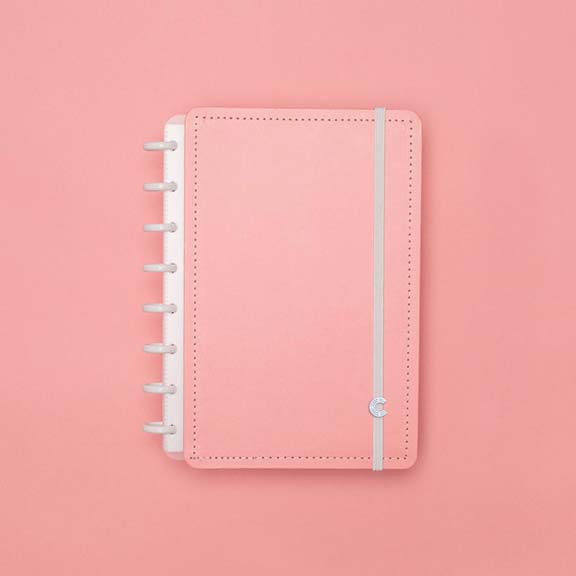 Caderno Inteligente A5 Rosa Pastel