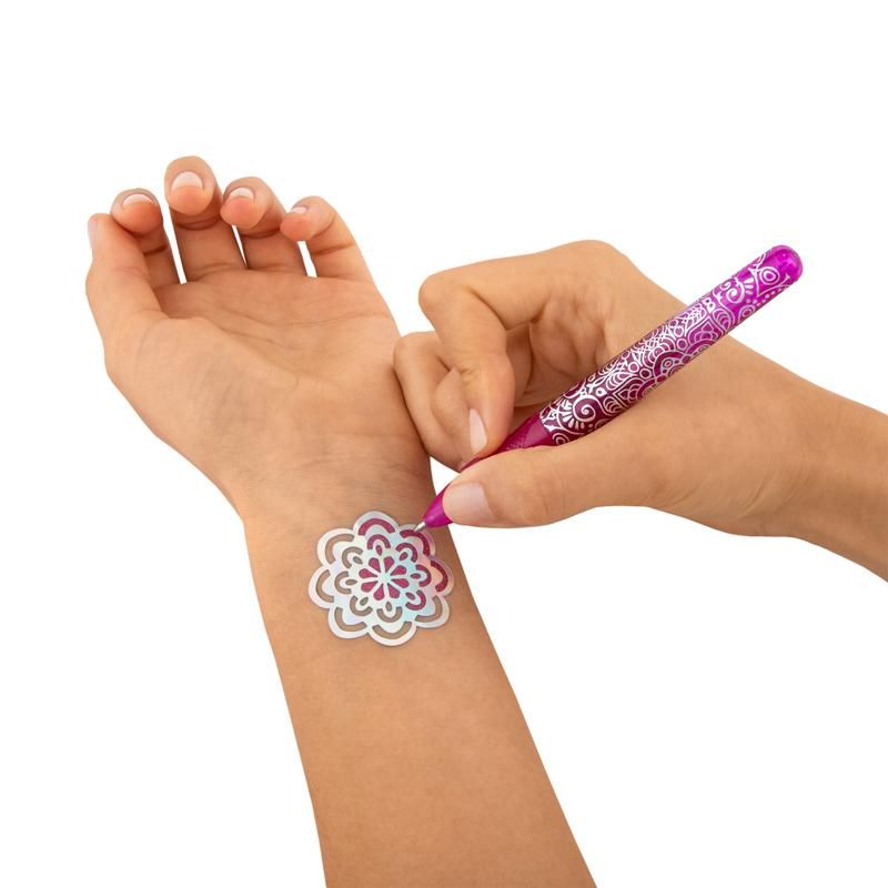 Kit 4 Canetas Glitter para tatuagens