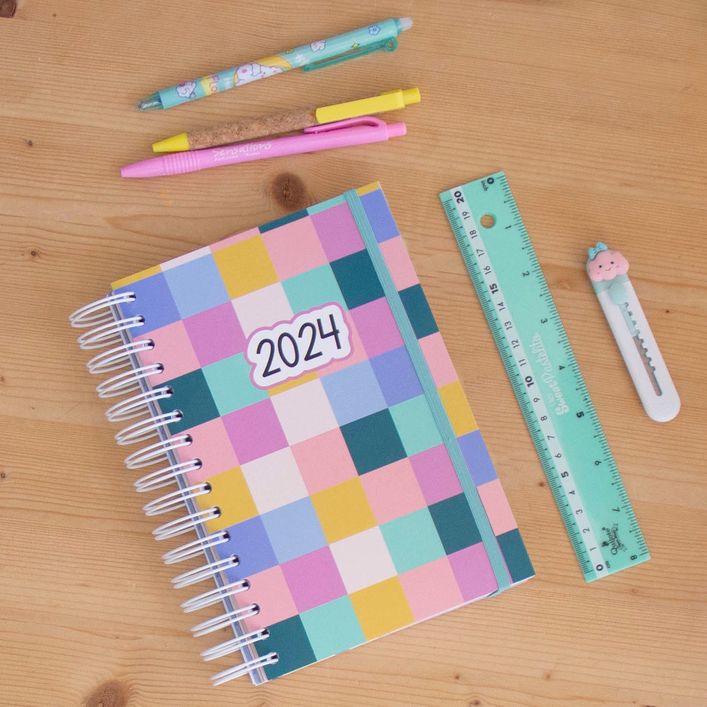 Agenda A5 Semanal 2024 Capa Dura FUN