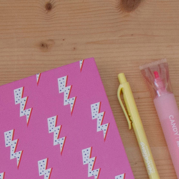 Caderno A4 Capa Dura Pautado FLASH