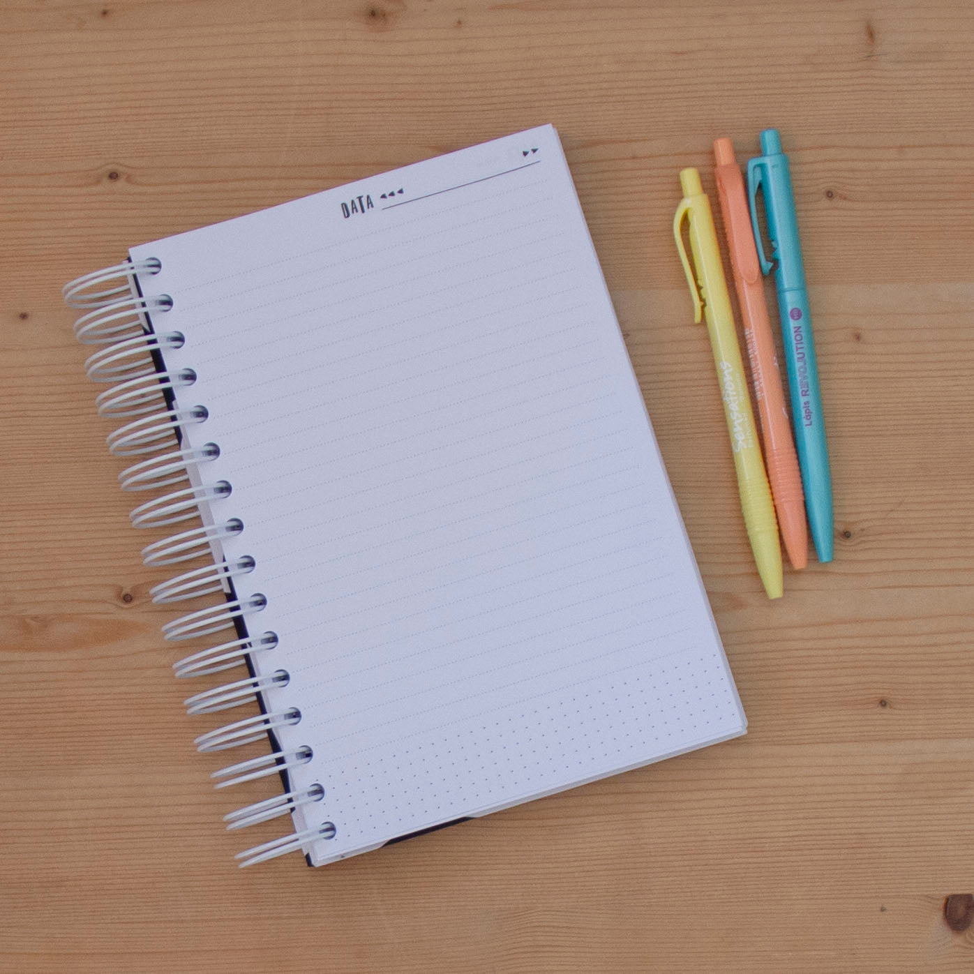 Caderno A5 Capa Dura Pautado GRAPHIC BLUE