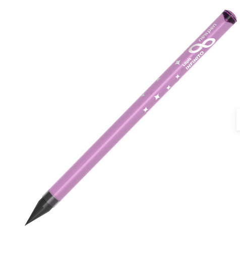 Kit 2 Lápis Infinito Newpen Diamante Lilás