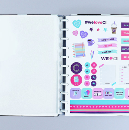 Caderno Inteligente A4 Poá Vicky