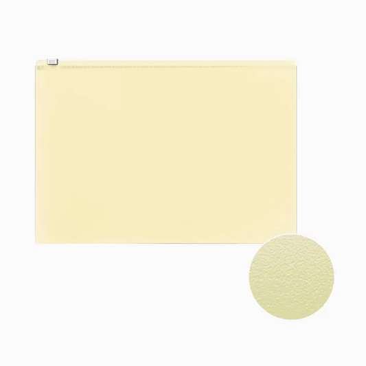 Bolsa Envelope A4 com fecho Pastel Amarelo