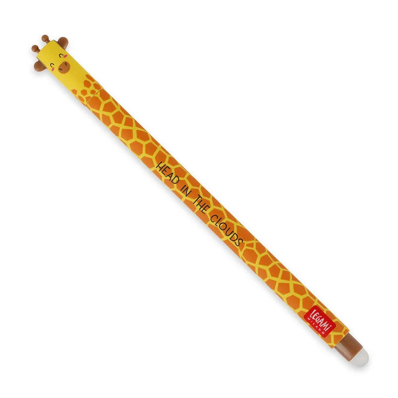Caneta Apagável (preto) Girafa