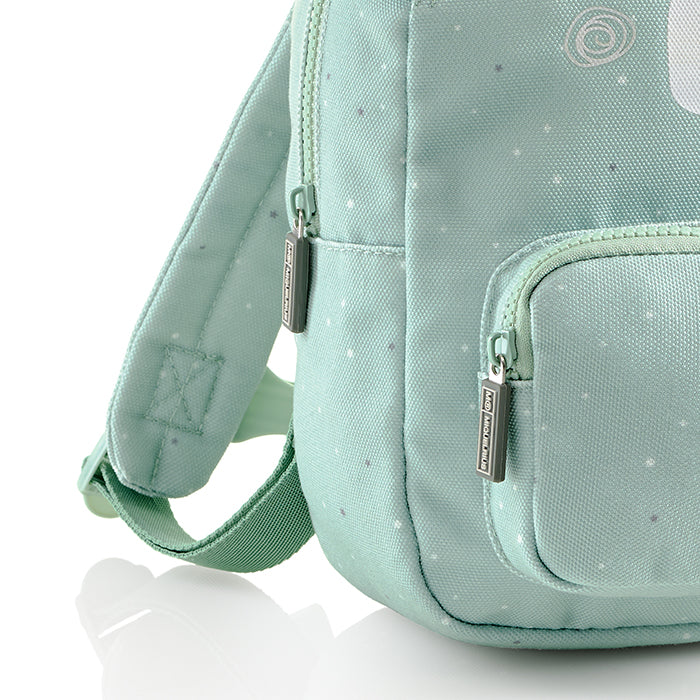Mochila Reciclada Mini Ursinho Verde 5L