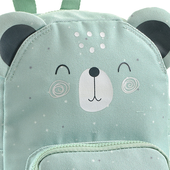 Mochila Reciclada Mini Ursinho Verde 5L
