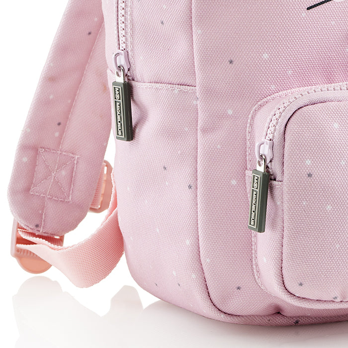 Mochila Reciclada Mini Gatinho Rosa 5L