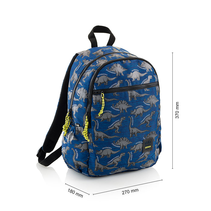 Mochila Reciclada Tripla Wild Dino 14 L