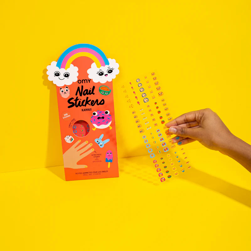 Adesivos de Unhas - Nail Stickers KAWAII