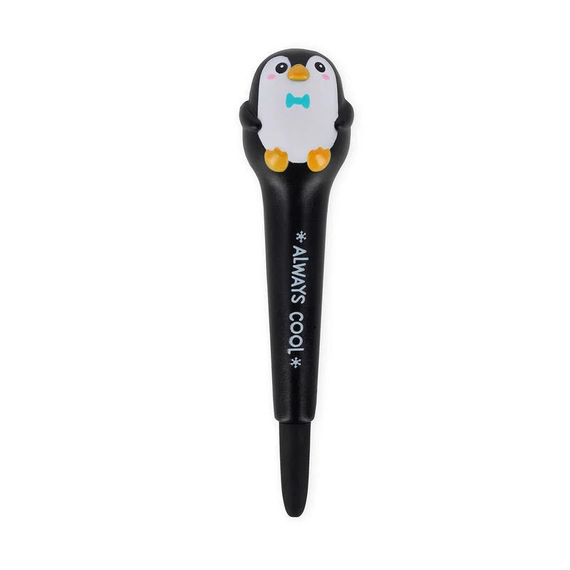 Caneta Gel Squishy Pinguim