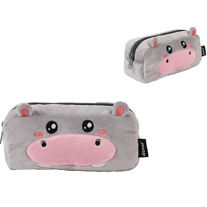 Estojo Plush Hipopótamo