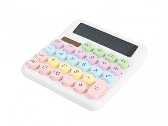 Calculadora Candy Macarron White