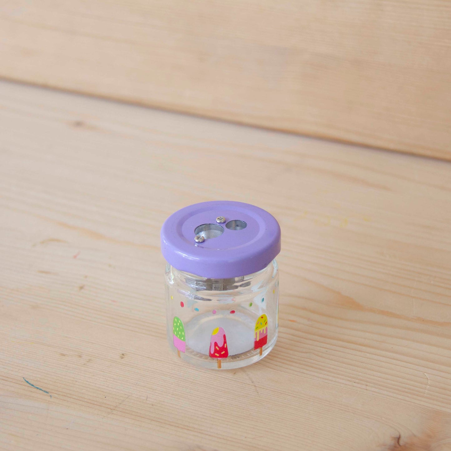 Afia duplo em vidro Gelados Lilás