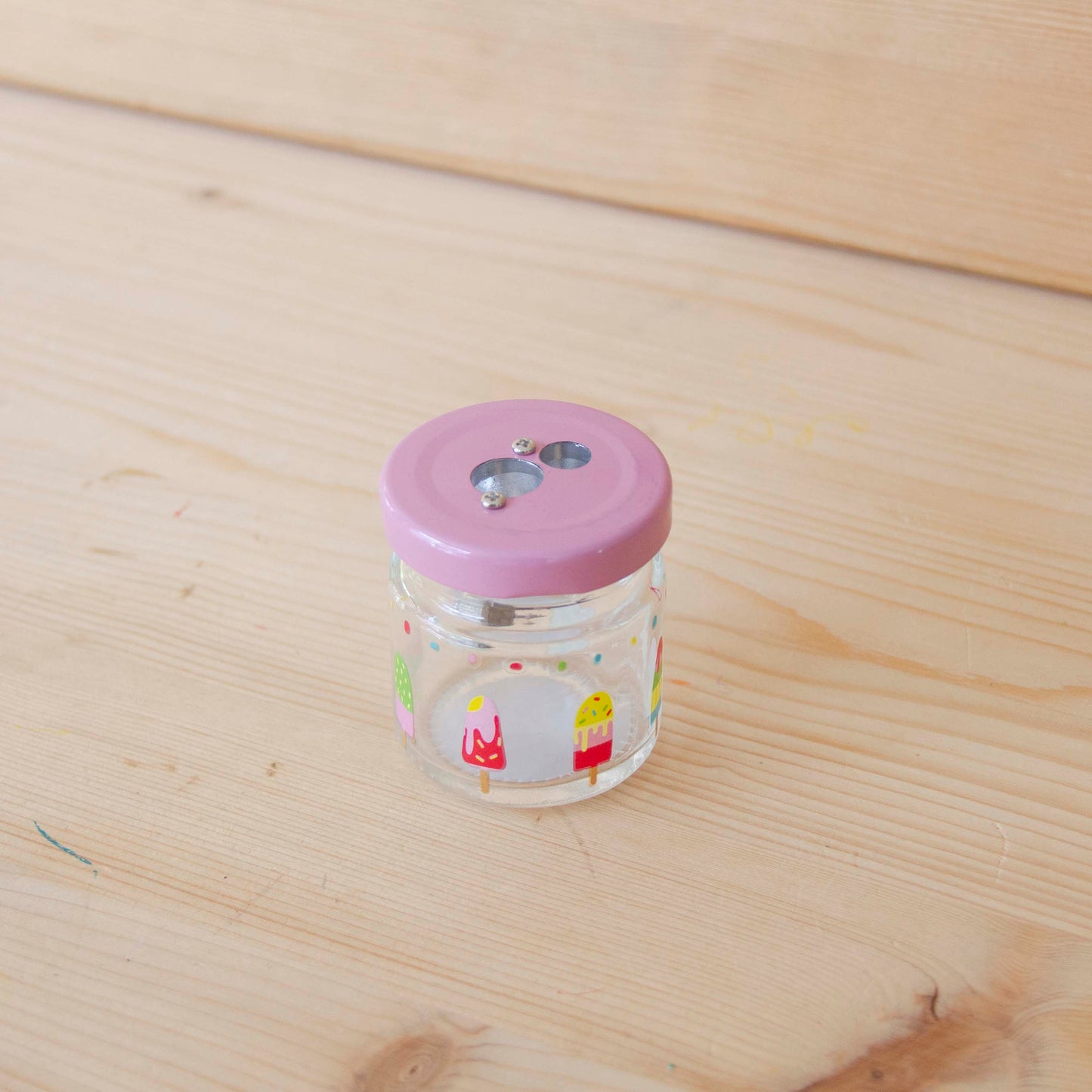 Afia duplo em vidro Gelados Rosa