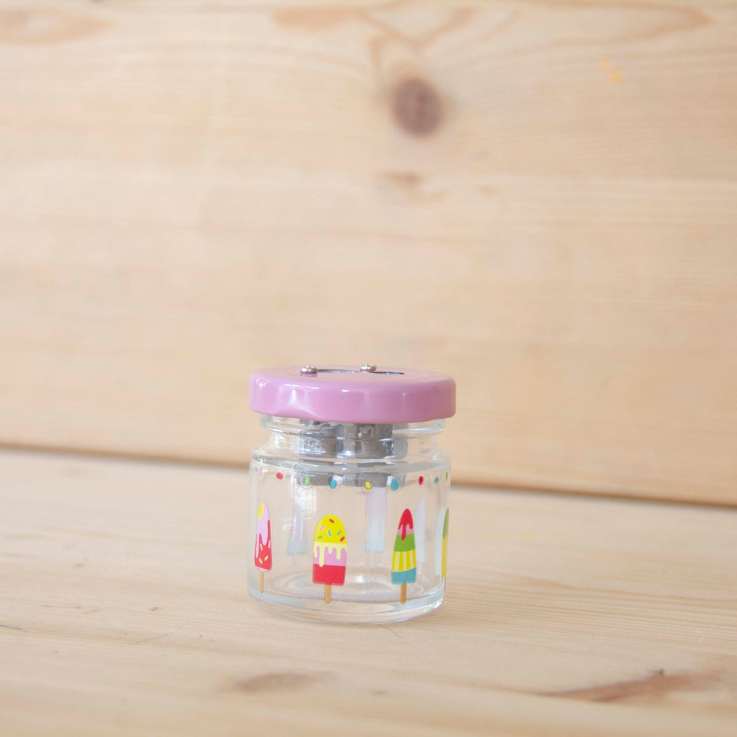 Afia duplo em vidro Gelados Rosa