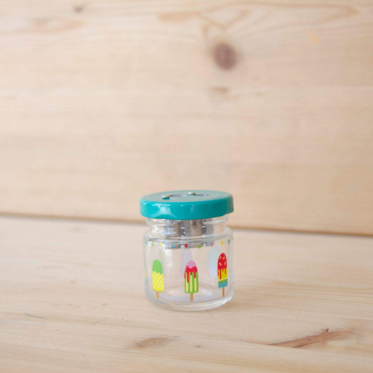 Afia duplo em vidro Gelados Verde