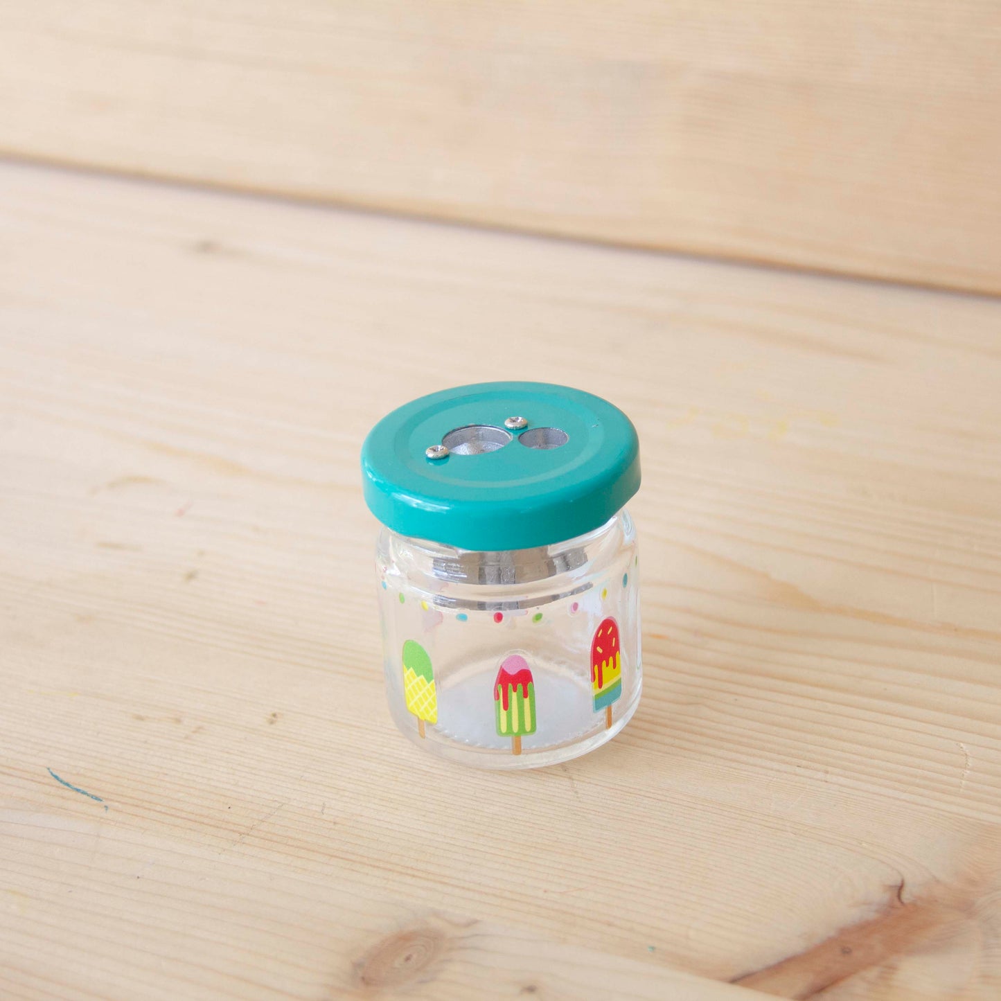 Afia duplo em vidro Gelados Verde