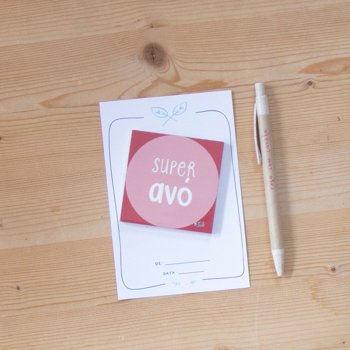 Azulejo Íman 7 x 7 cm SUPER AVÓ