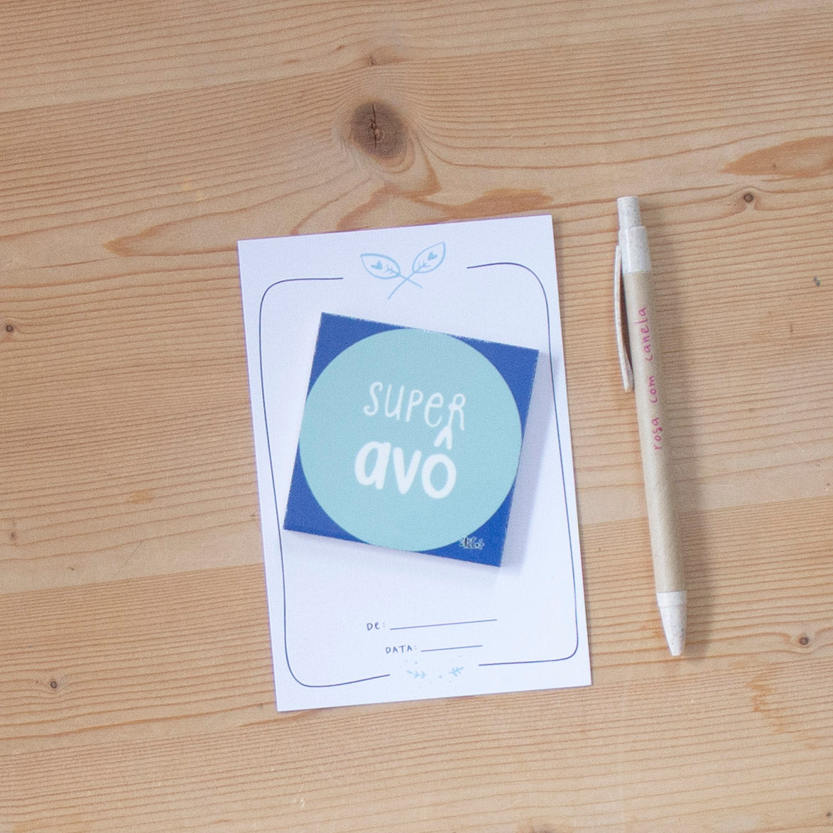 Azulejo Íman 7 x 7 cm SUPER AVÔ