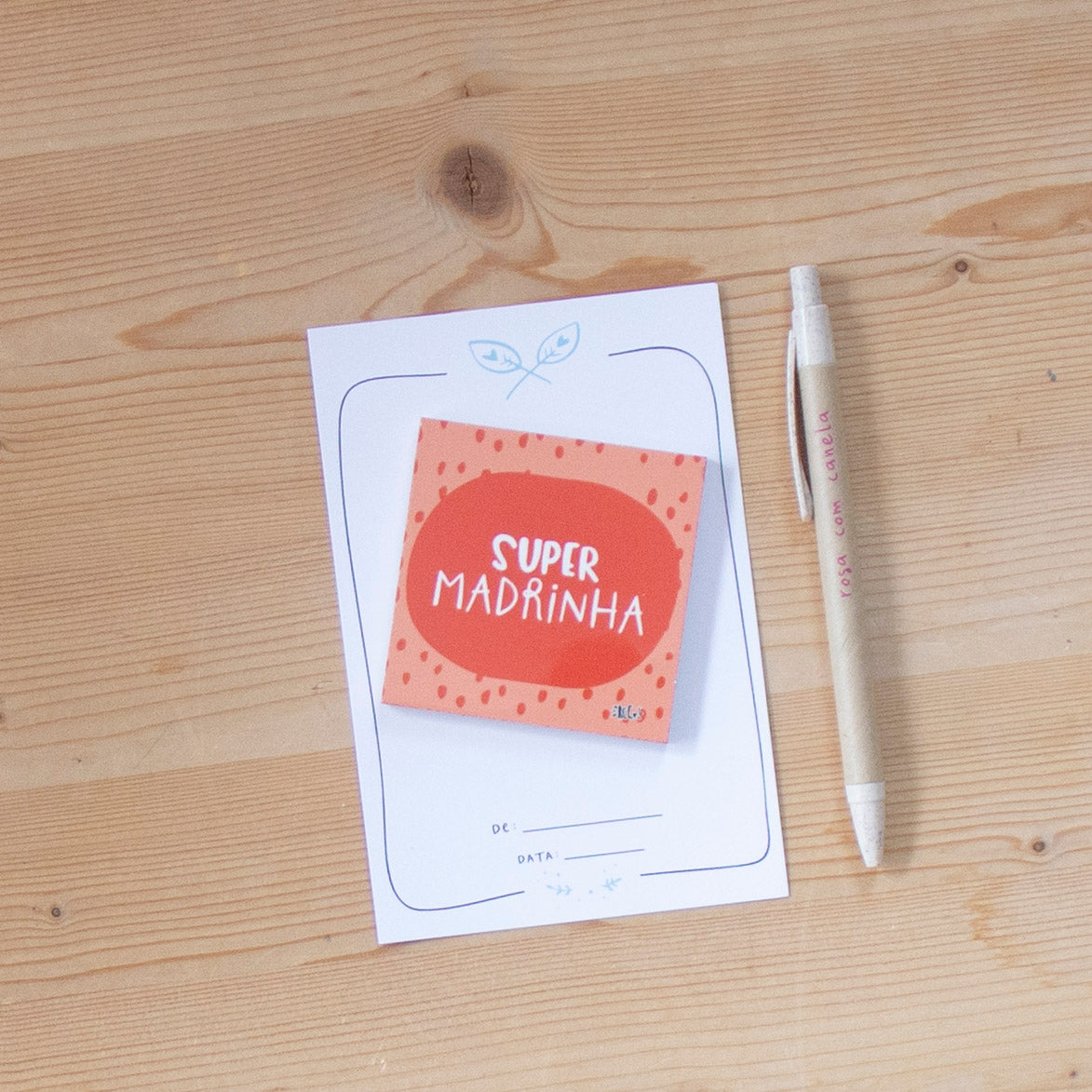 Azulejo Íman 7 x 7 cm SUPER MADRINHA