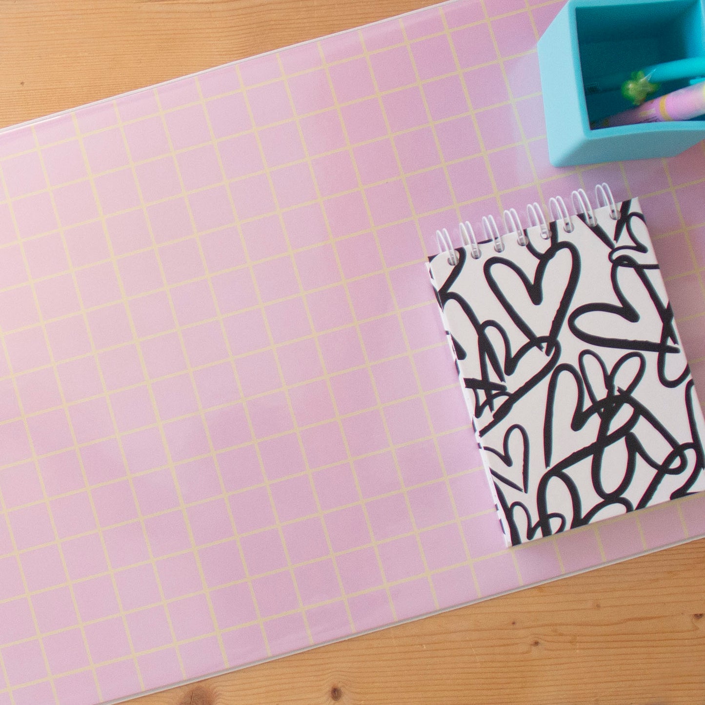 Base de Secretária GRAPHIC PINK