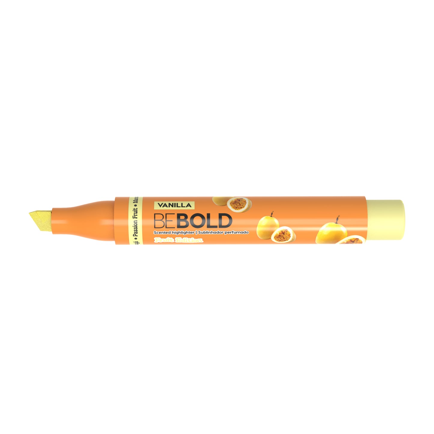 Marcador Bebold Perfumado Yellow Vanilla Maracujá