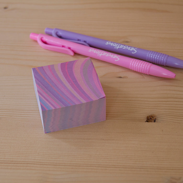Sticky Notes 50x50mm Rainbow Purple