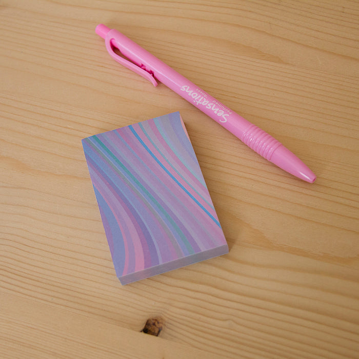 Sticky Notes 50x74mm Rainbow Purple