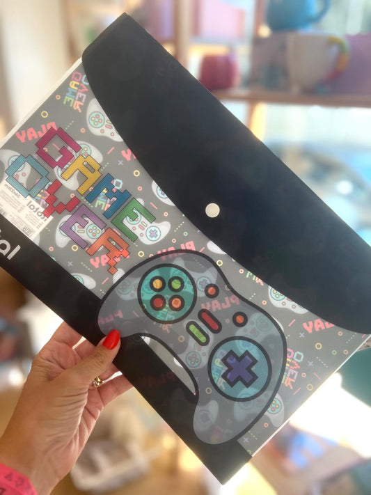 Bolsa Envelope A4 com mola Game Boy