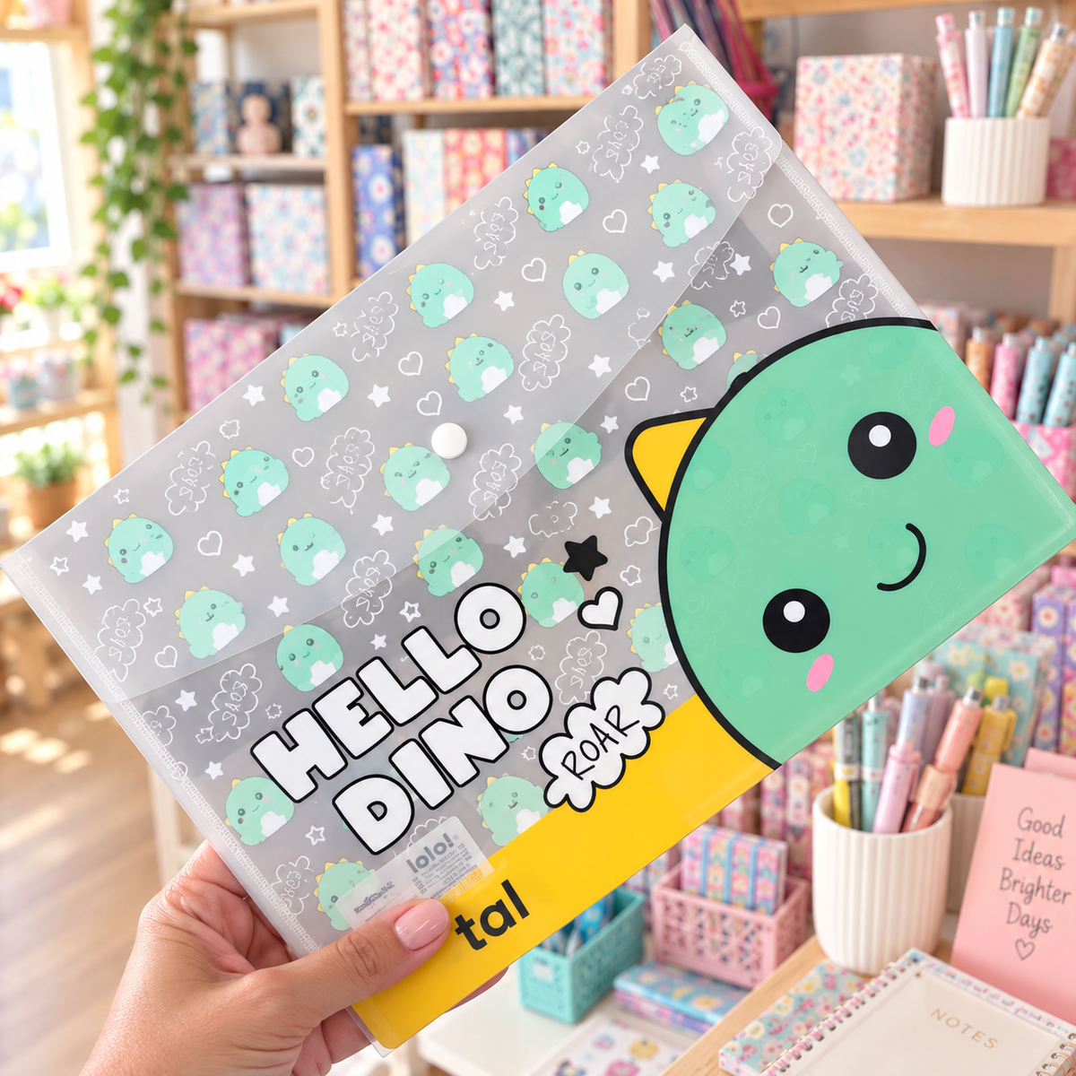 Bolsa Envelope A4 com mola DINO