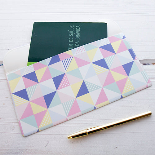 Porta Documentos Napa 24,5 x 13 cm Happy Triangles