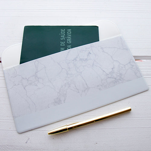 Porta Documentos Napa 24,5 x 13 cm Marble