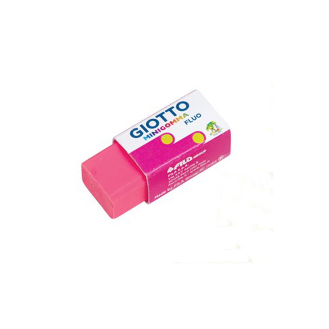 Borracha Mini Giotto Fluo Rosa