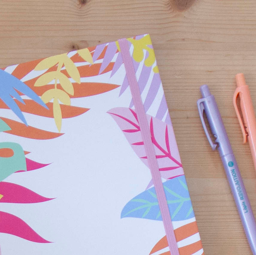 Caderno 17 x 24,5 cm (pautado) TROPICAL