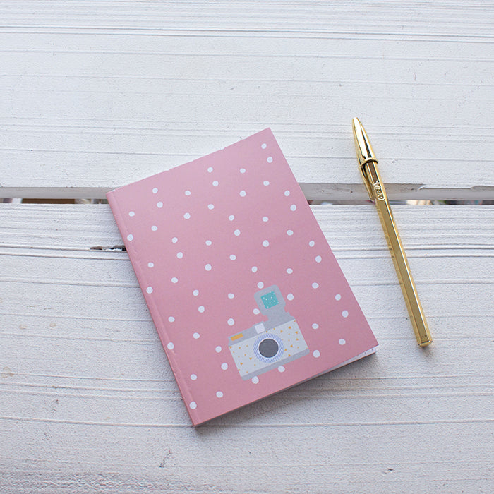Caderno Agrafado A6 PAUTADO Happy Photo