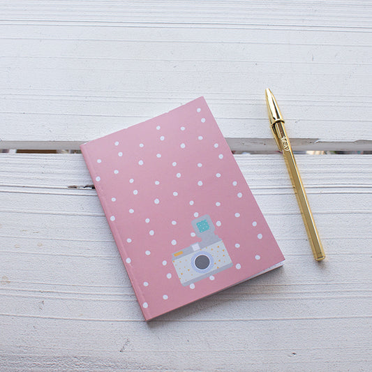 Caderno Agrafado A6 PAUTADO Happy Photo