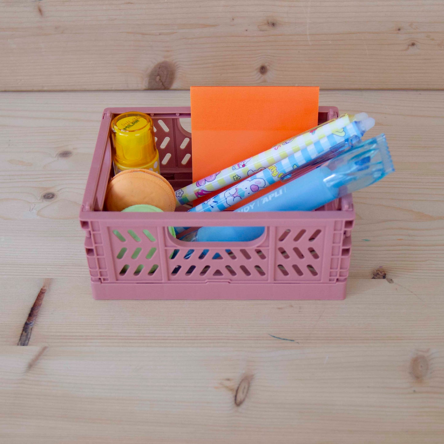 Organizador de mesa Caixa Mini Dobrável ROSA