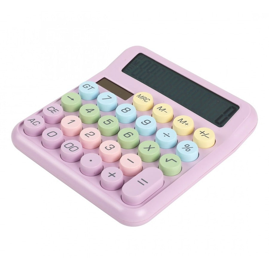 Calculadora Candy Macarron Pink