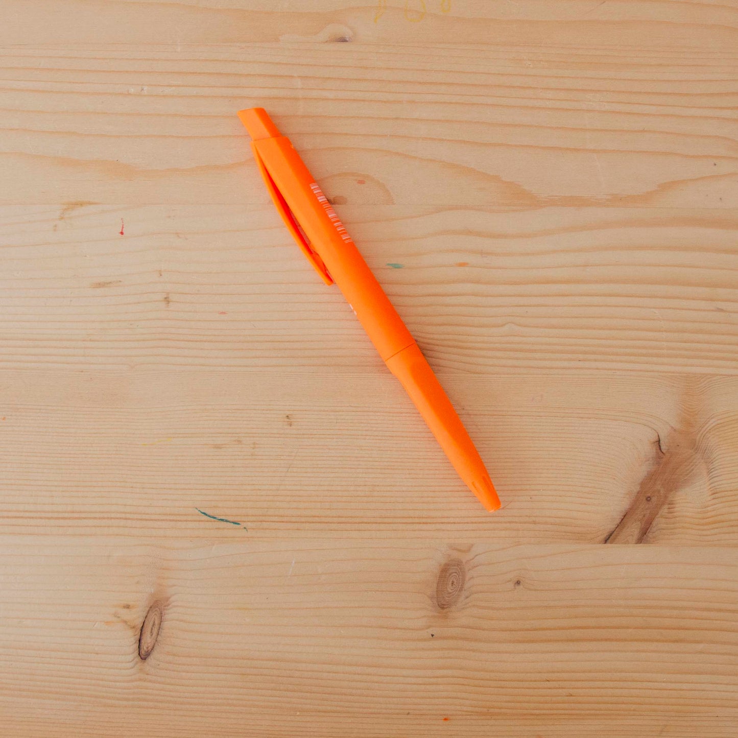 Caneta Esferográfica 1mm Néon Laranja