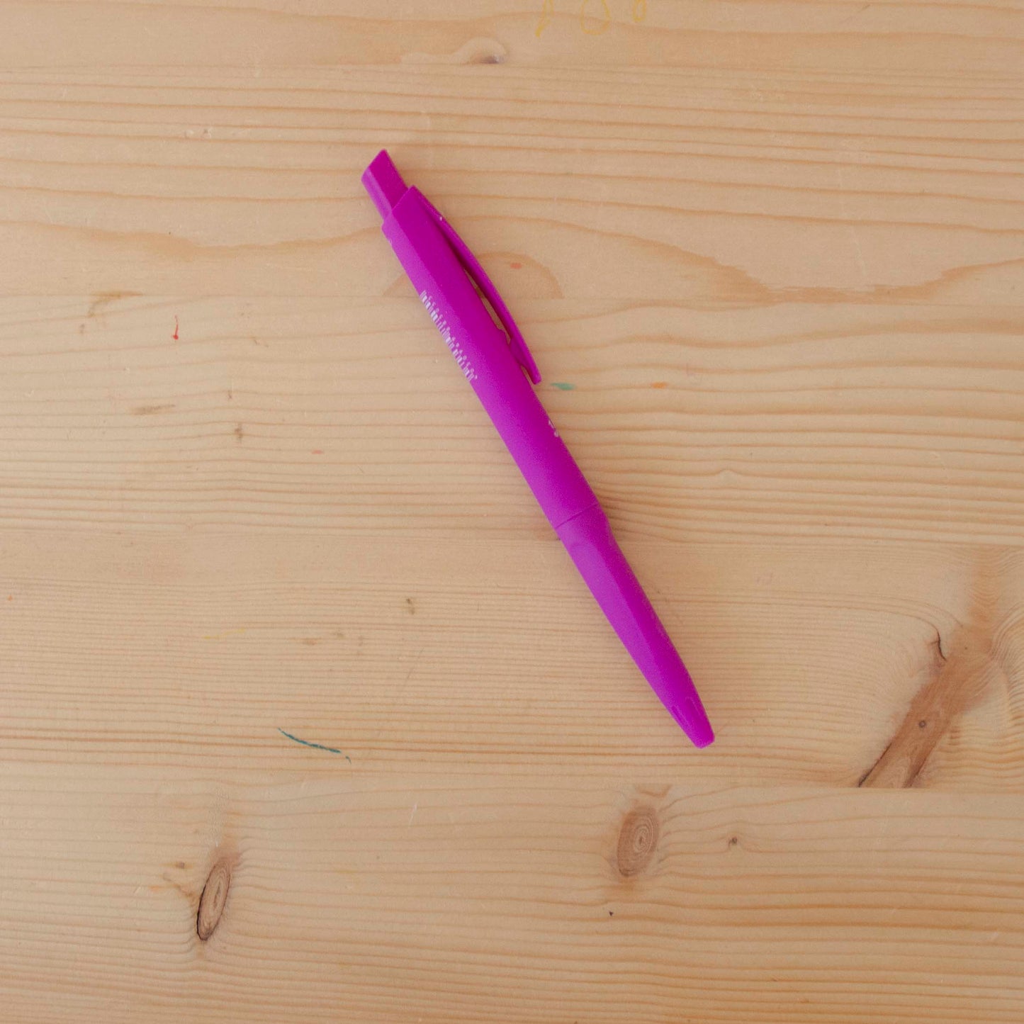 Caneta Esferográfica 1mm Néon Roxa
