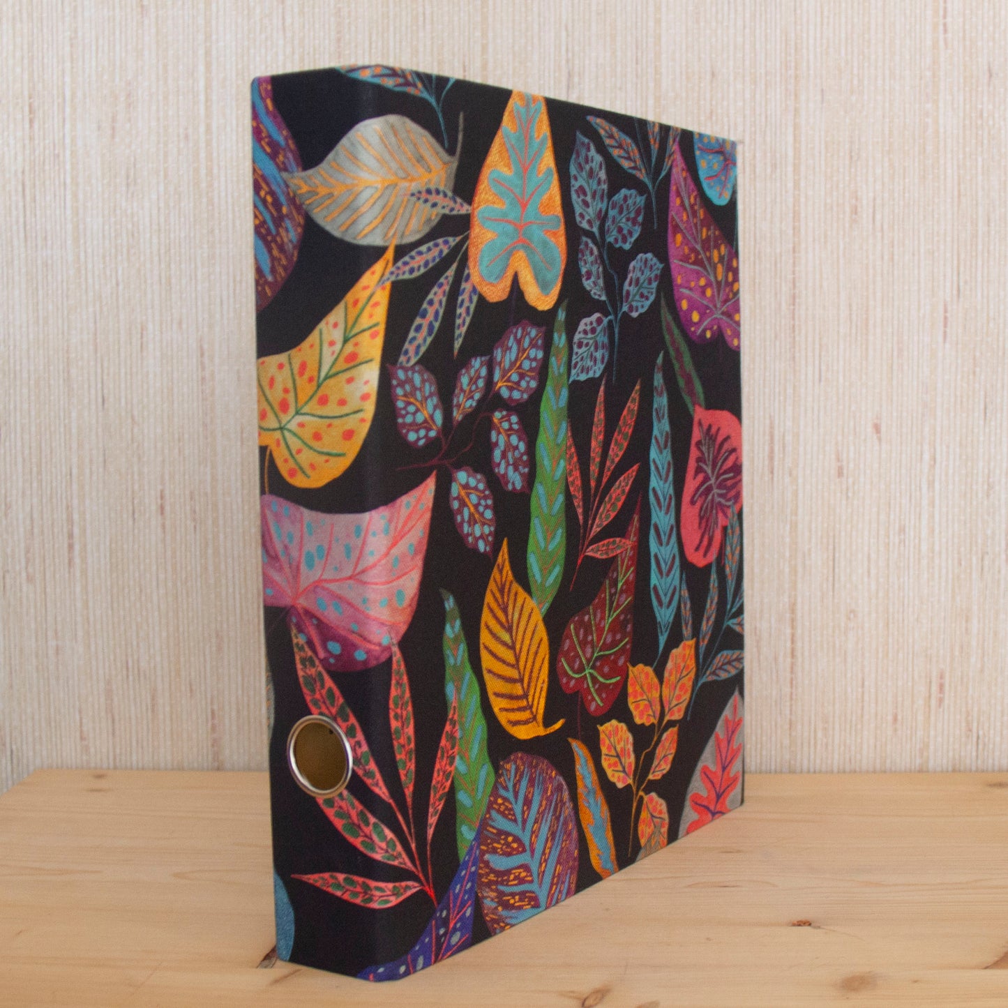 Capa de Arquivo A4 Fina tecido 1001 BLACK