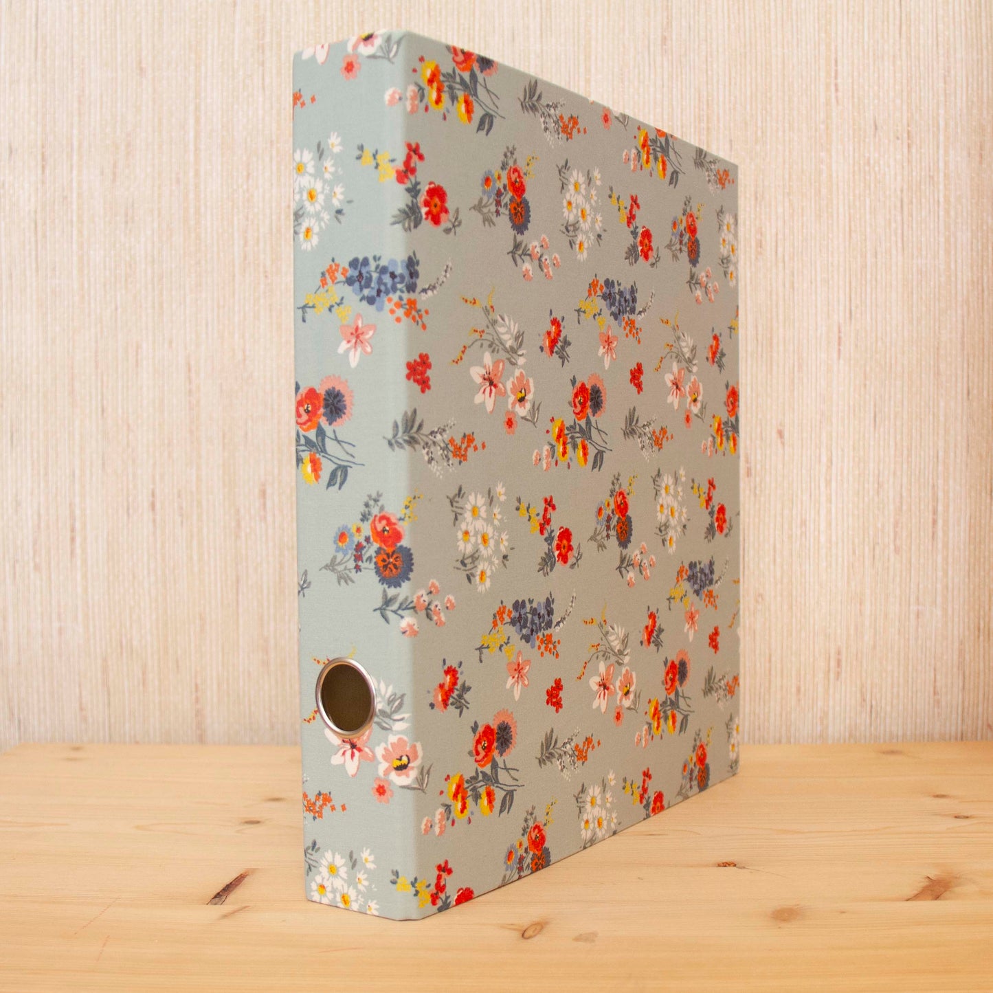 Capa de Arquivo A4 Fina tecido Flores Mini