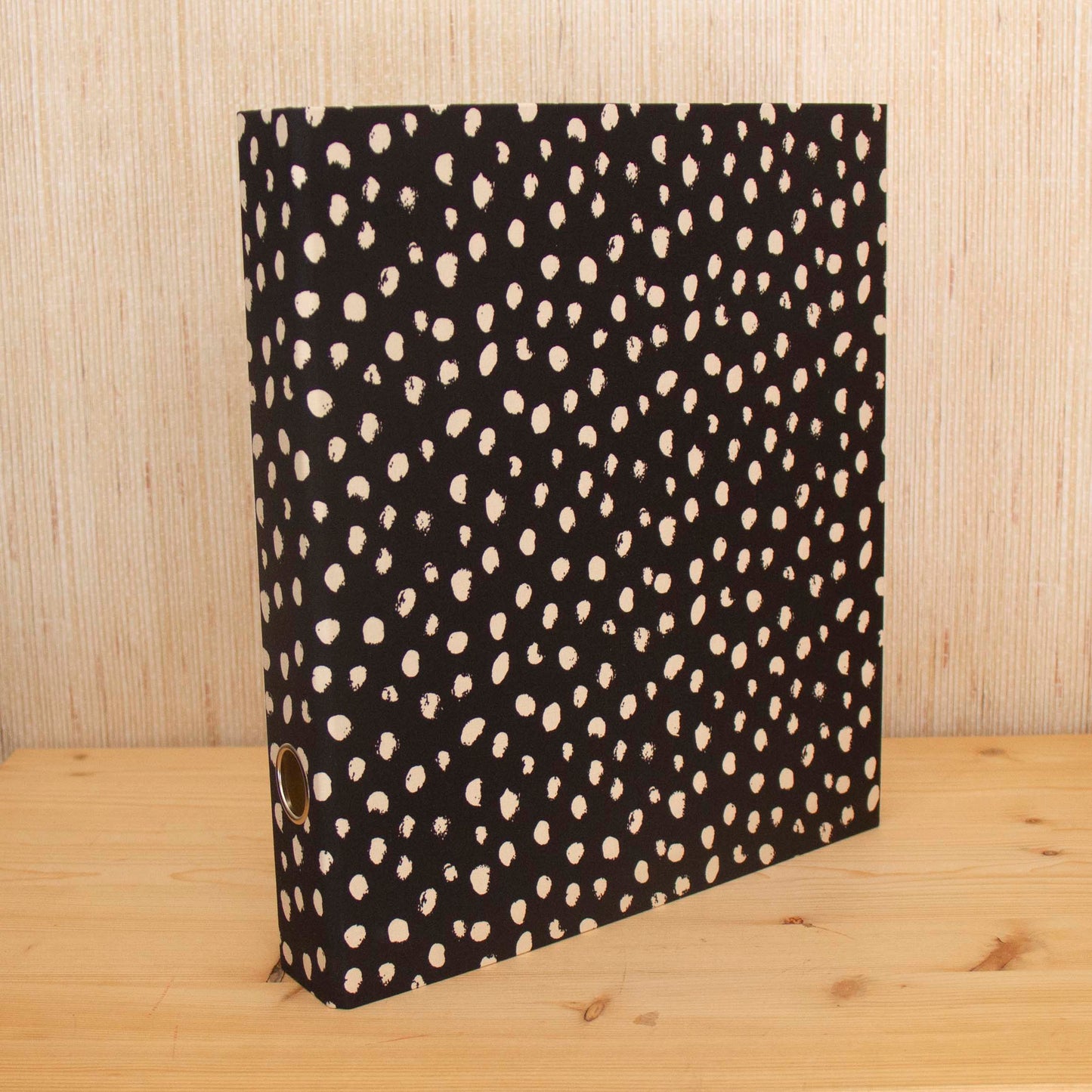 Capa de Arquivo A4 Fina tecido BLACK