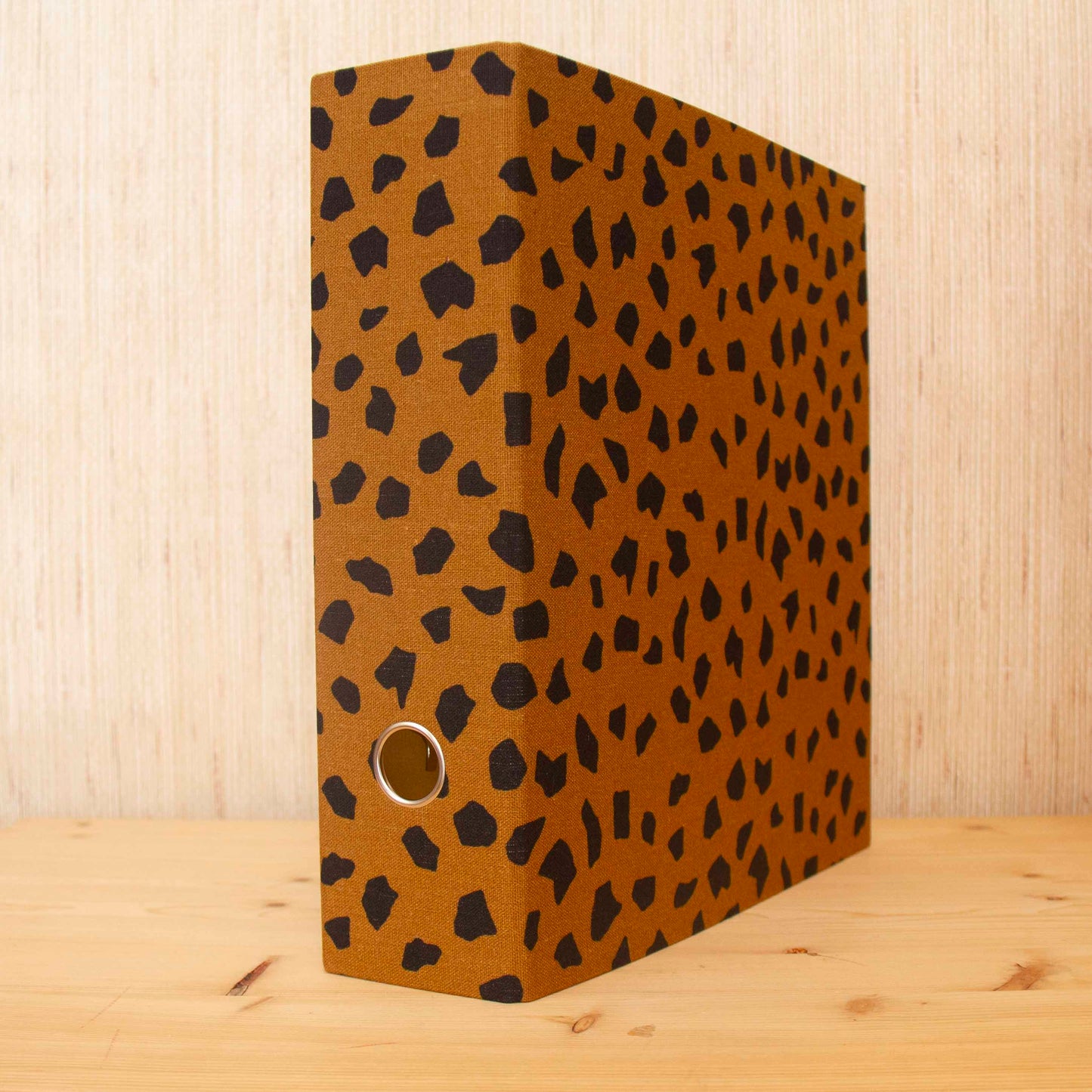 Capa de Arquivo A4 Larga tecido Brownie