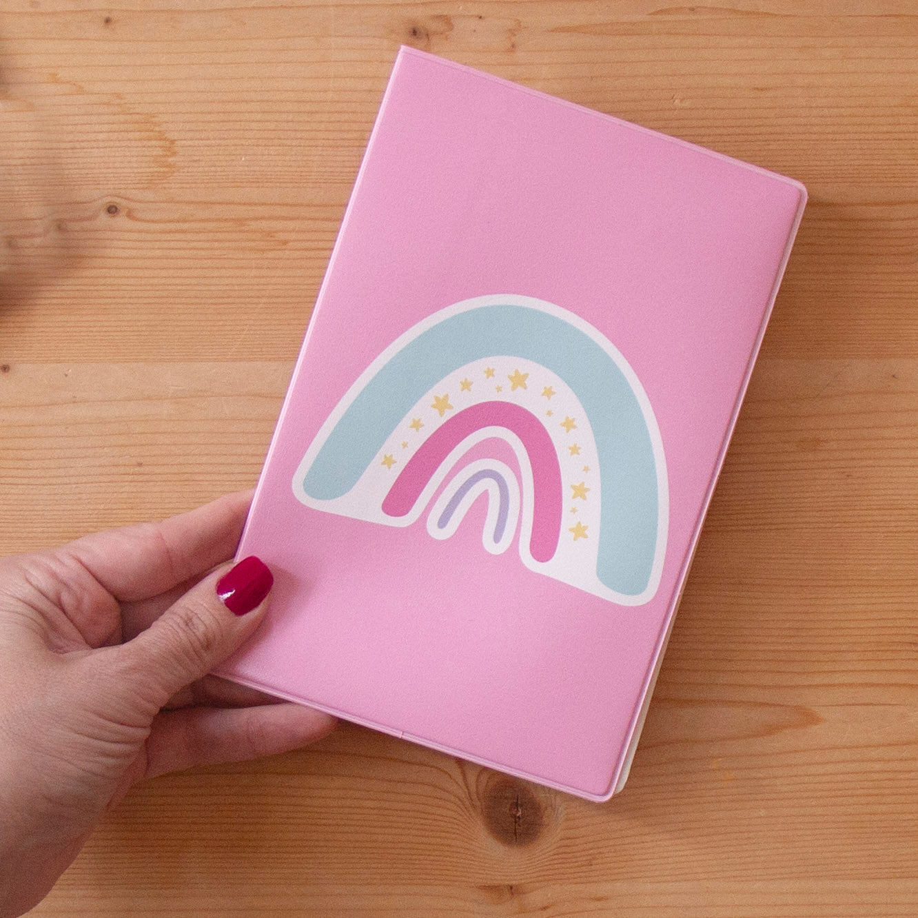 Capa de Boletim Pink Rainbow